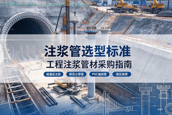 青白江注浆管选型标准